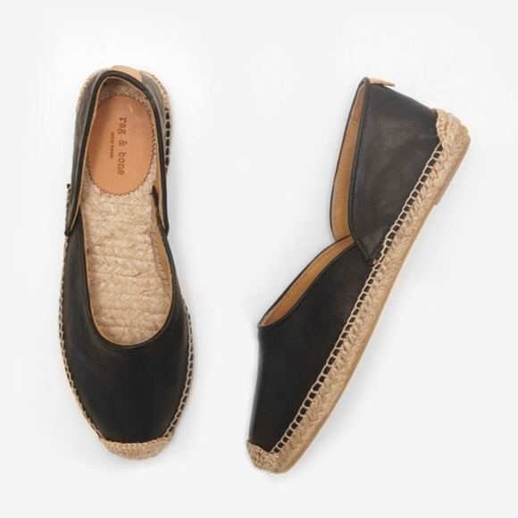 rag & bone Shoes - RAG & BONE| Georgie Perforated Espadrilles